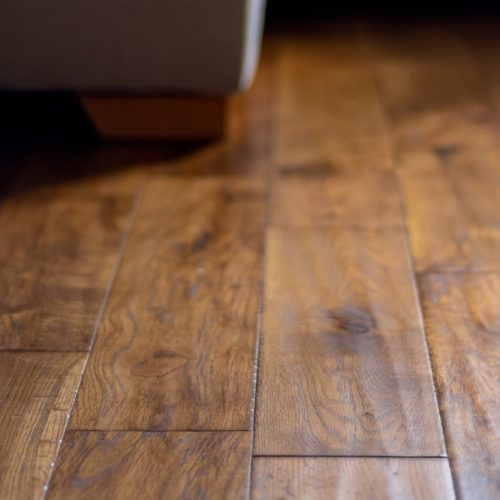 Solid oak wood flooring